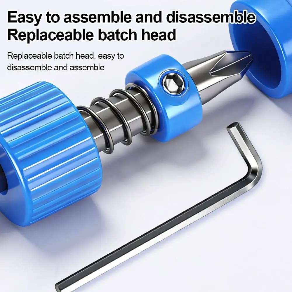 Anti-Slip Structure Spring Positioning Screwdriver Bit Safe Stable Bit Holder Anti-Drop Durable Drill Bit Maintenance Work