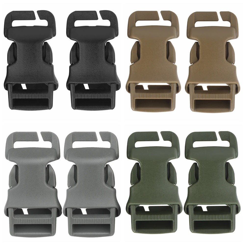 2pcs/set Tactical Vest Belt QASM Quick Attach Buckle/SRB Side Release Buckle/G Hooks Modular Airsoft Military Vest Accessories