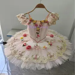 Professional High Quality 12 Layers Custom Size The Nutcracker Performance Wear Sugar Plum Fairy Ballet Tutu Costumes
