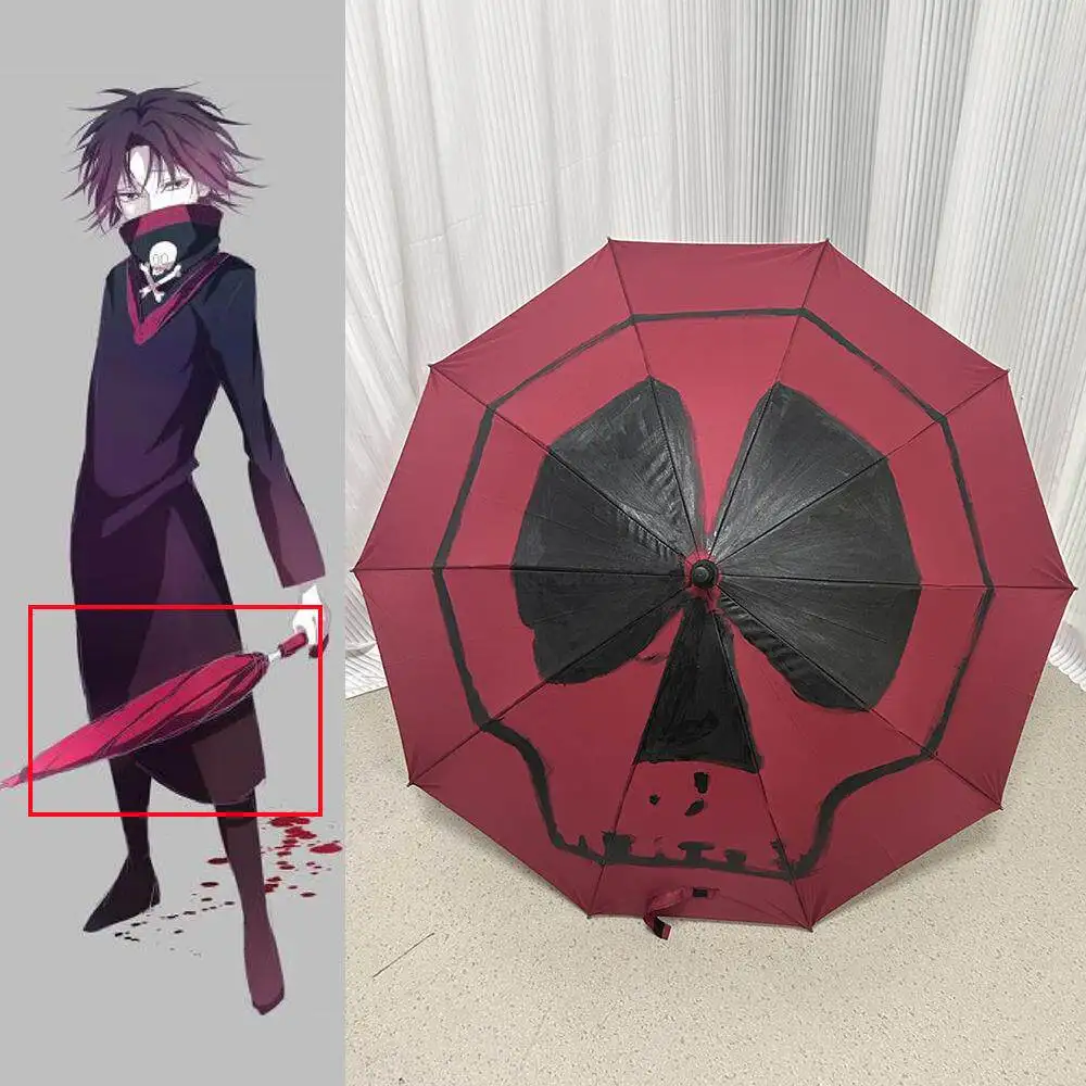 Feitan Pōtoo Umbrella Props Cosplay Prop Game Character Role Play Halloween Costume Accessory
