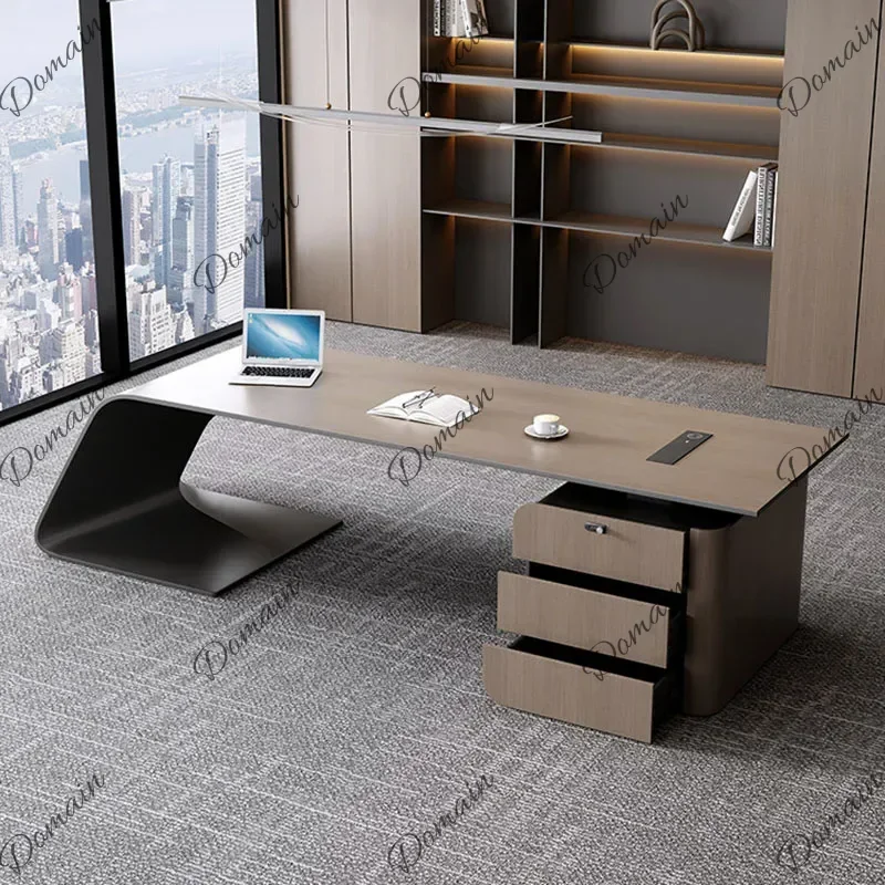 ZL Mid Century Office Desk Reception Organizers Conference Office Desk Executive Universal Entertainment Tavolino Trendy Furnitu