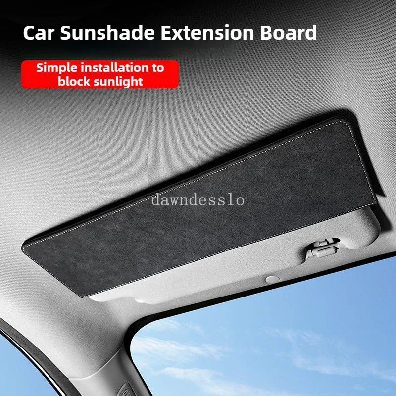 Car Sun Visor Sunshine Occlusion Extension Anti Glare Eye Protection Universal Parasols for Cars Auto Tools Interior