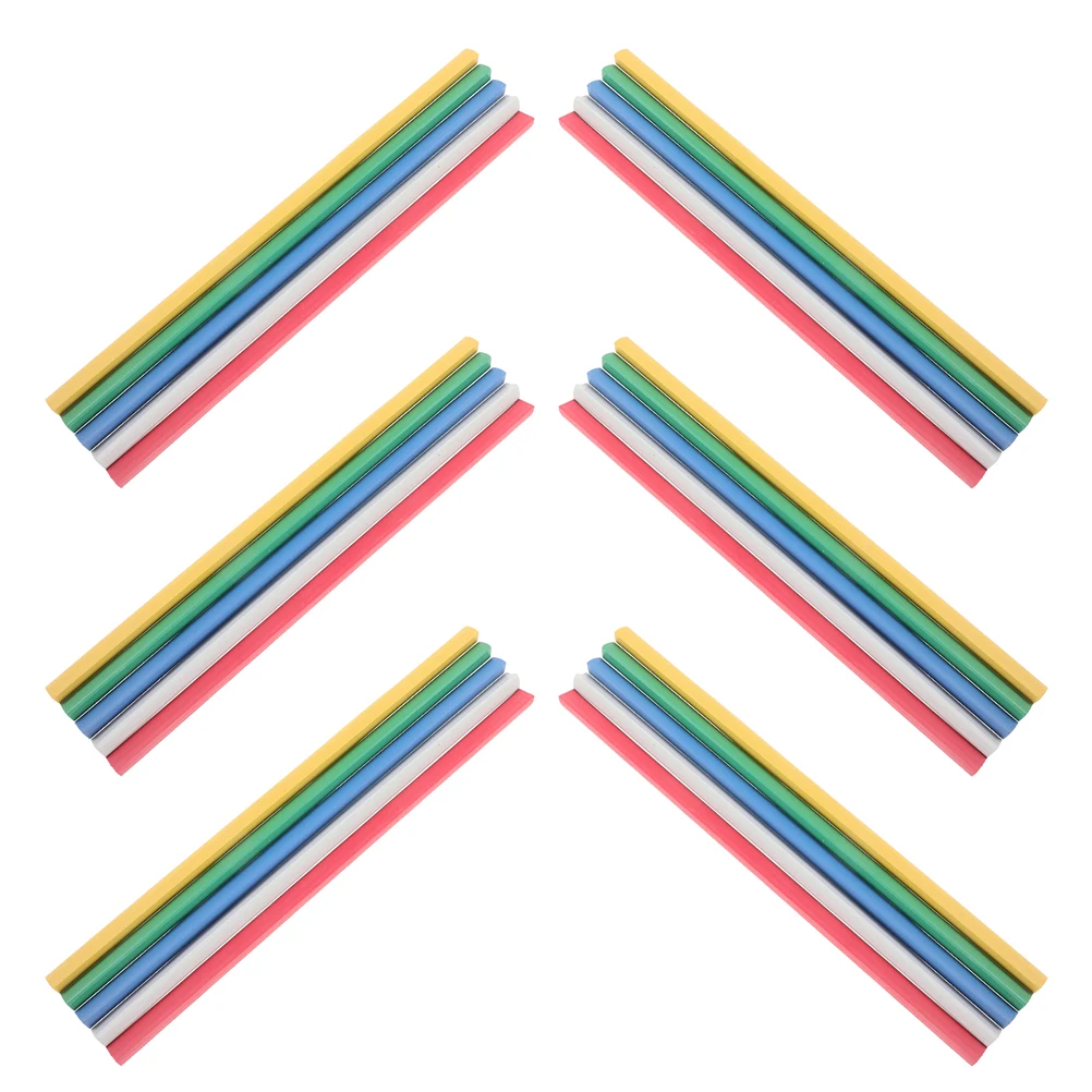 

50pcs Bookbinding Slide Binders Plastic Spine Bars For Loose Leaf Notebooks Sliding Bar Clips Lightweight Document Organizer