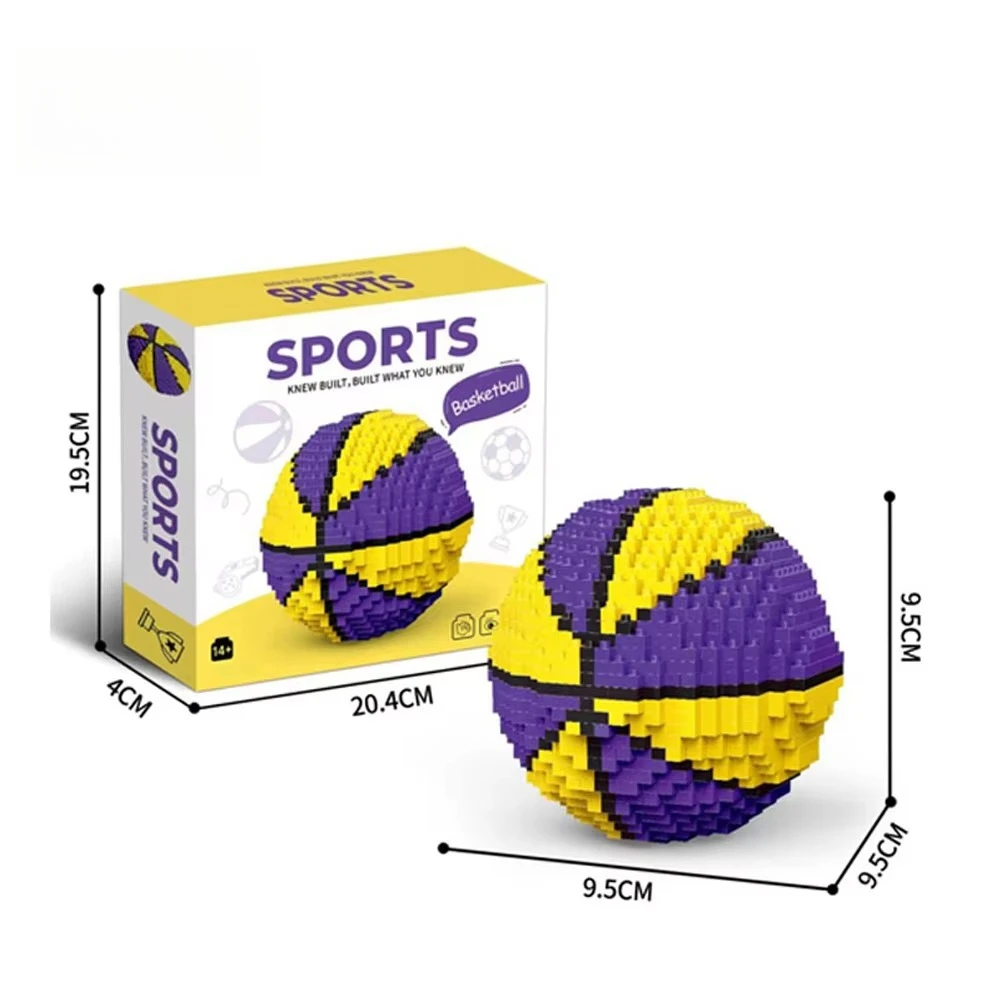 1 قطعة 2026 كرة القدم ثلاثية الأبعاد لغز اللبنات ، DIY بها بنفسك التعليمية الجمعية ديكور-هدية عيد الميلاد وعيد الشكر للأصدقاء والعائلة #5