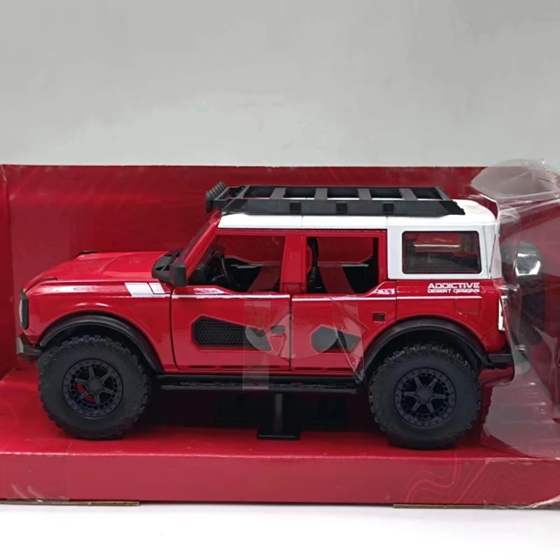 

Jada 1:24 Scale 2021 FORD BRONCO Alloy Car Model Ornament Souvenir Display Collection Hobby Gift