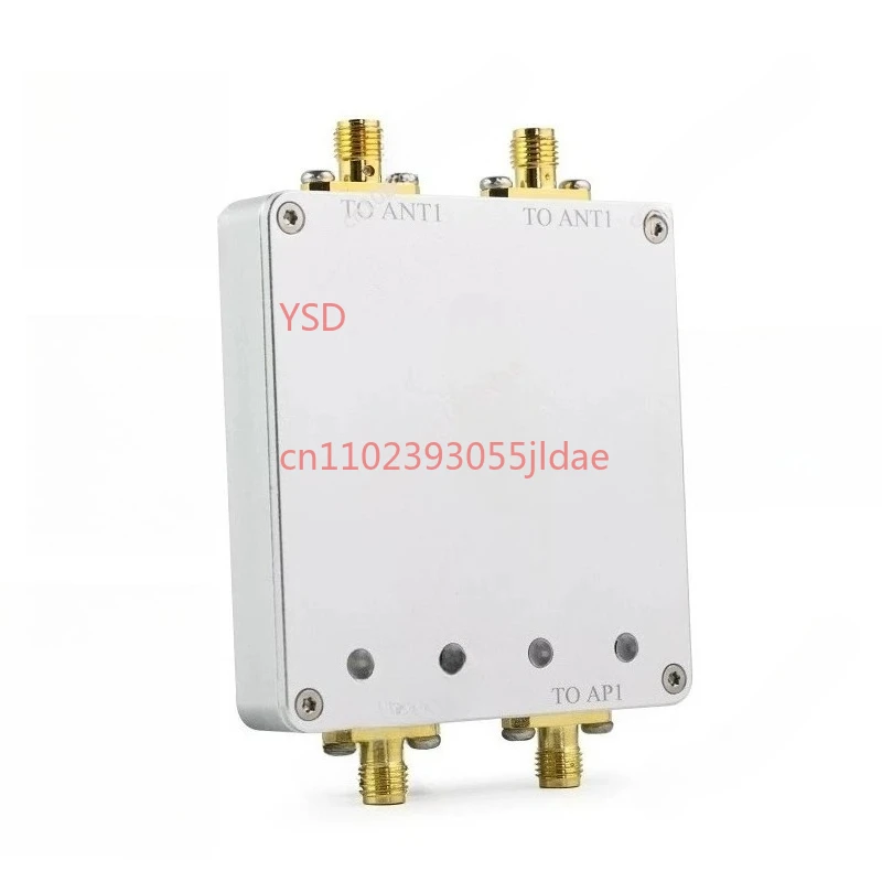 2.4&5.8GHz Bidirectional Amplifier, Dual Channel RX TX Frequency Signal Booster for Wireless Use