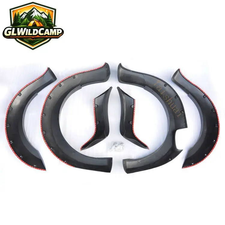 Car Body Conversion Decoration Kit Wheel Arches ABS Fender Flare for Ranger 2012-2014 T6 9 Inch Pickup Truck Fender Cover