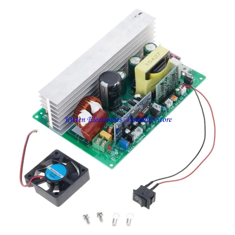 96GD 1000W Sine Waveform Inverter Convert DC12V/24V/48V To AC220V High Efficiency Power Supply For Solar Marine Use