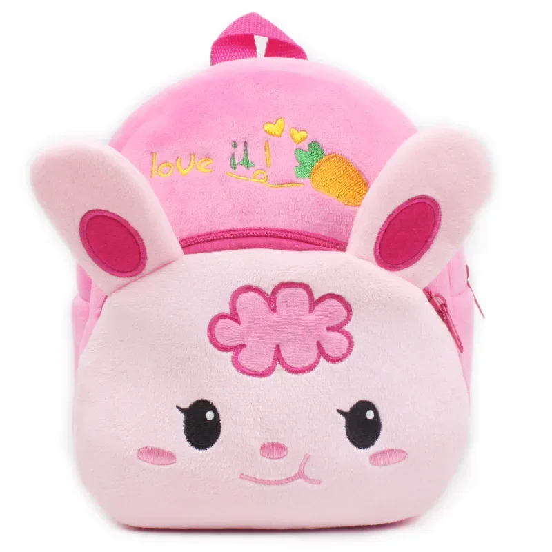 Sac à dos en peluche animal 3D Cartoon ChimSchool pour filles, cartable Kawaii pour enfants, voyage en plein air, sac à dos à la mode, nouveau