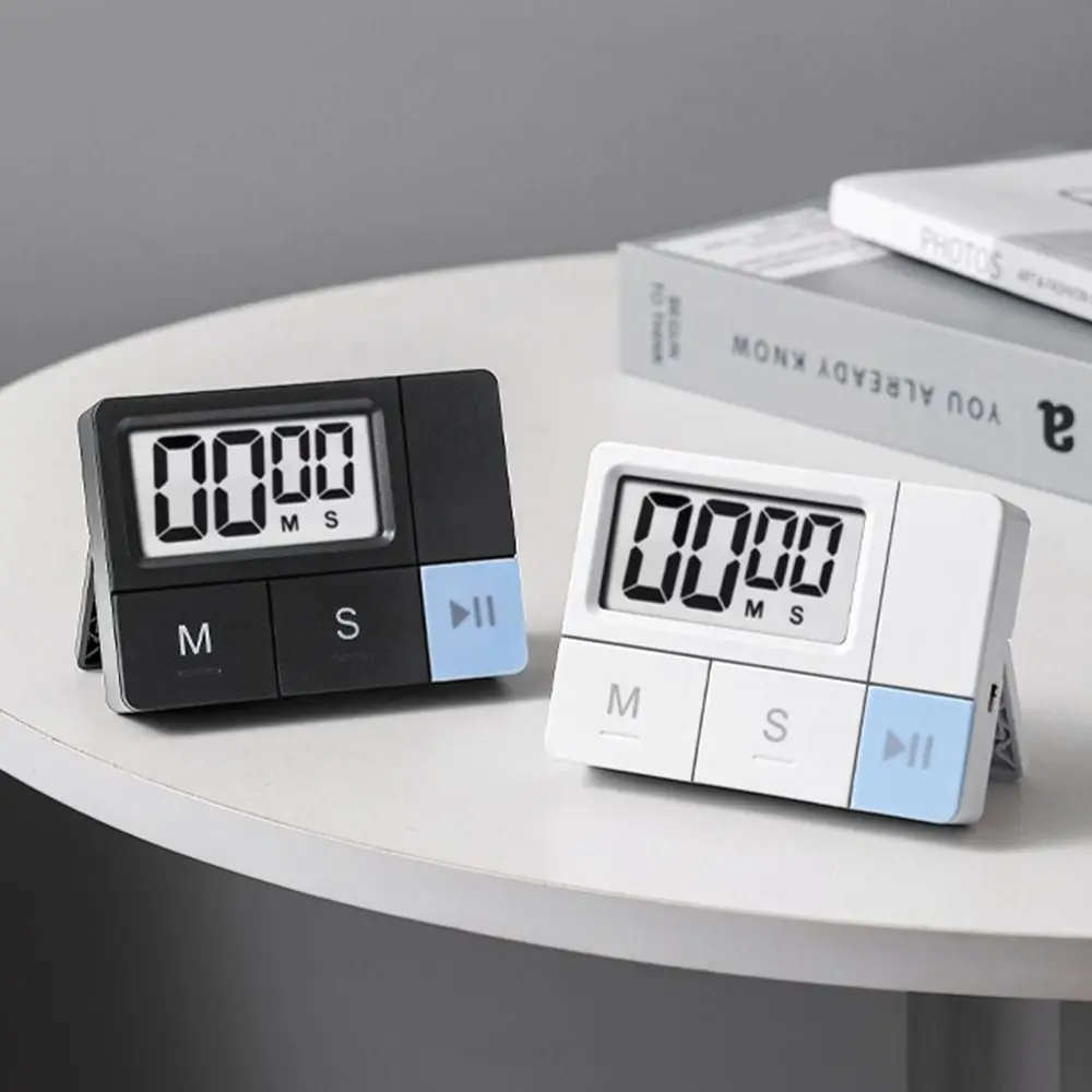 Plastic Kitchen Electronic Timer LCD Display Mini Cooking Timing Tool Multi Function Countdown Alarm Clock Cooking Timing