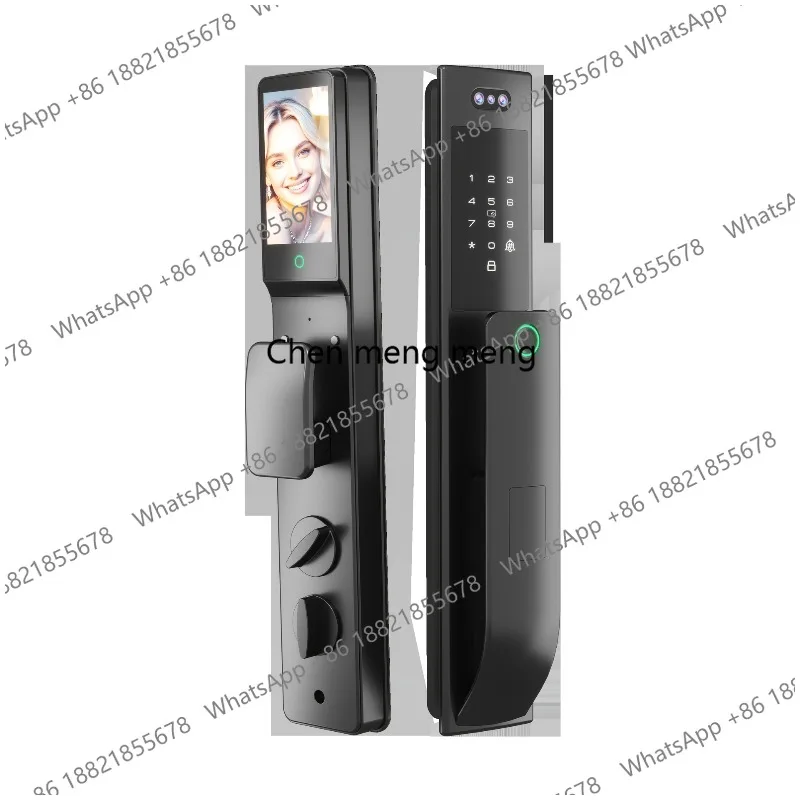 Smart home waterproof fingerprint lock password lock facial recognition home electronic lock