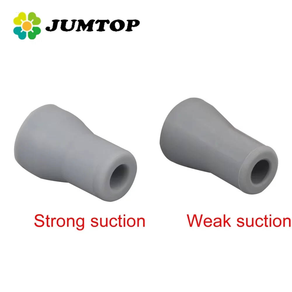JUMTOP 10Pcs Dental Saliva Ejector Rubber Snap Tip Adapter 8mm/11mm Dentistry Tools