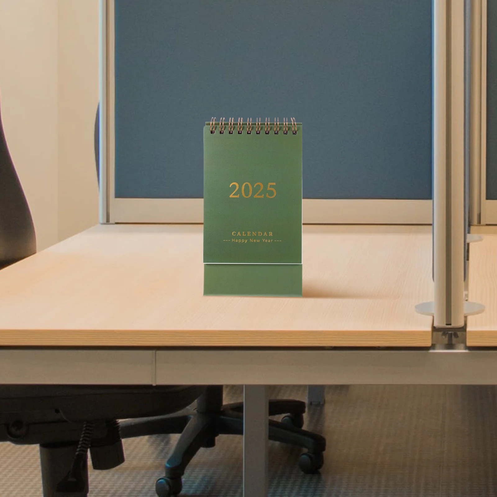 

Маленький настольный календарь на 2024 июля, декабрь 2024 года, мини-подставка со спиральной переплетом, ежемесячный планировщик, настольный календарь для офисной работы