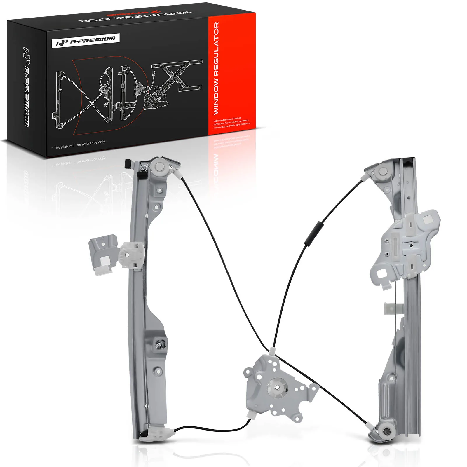 A-Premium Front Driver Side Power Window Regulator for Infiniti G35 2003 2004 2005 2006 2007