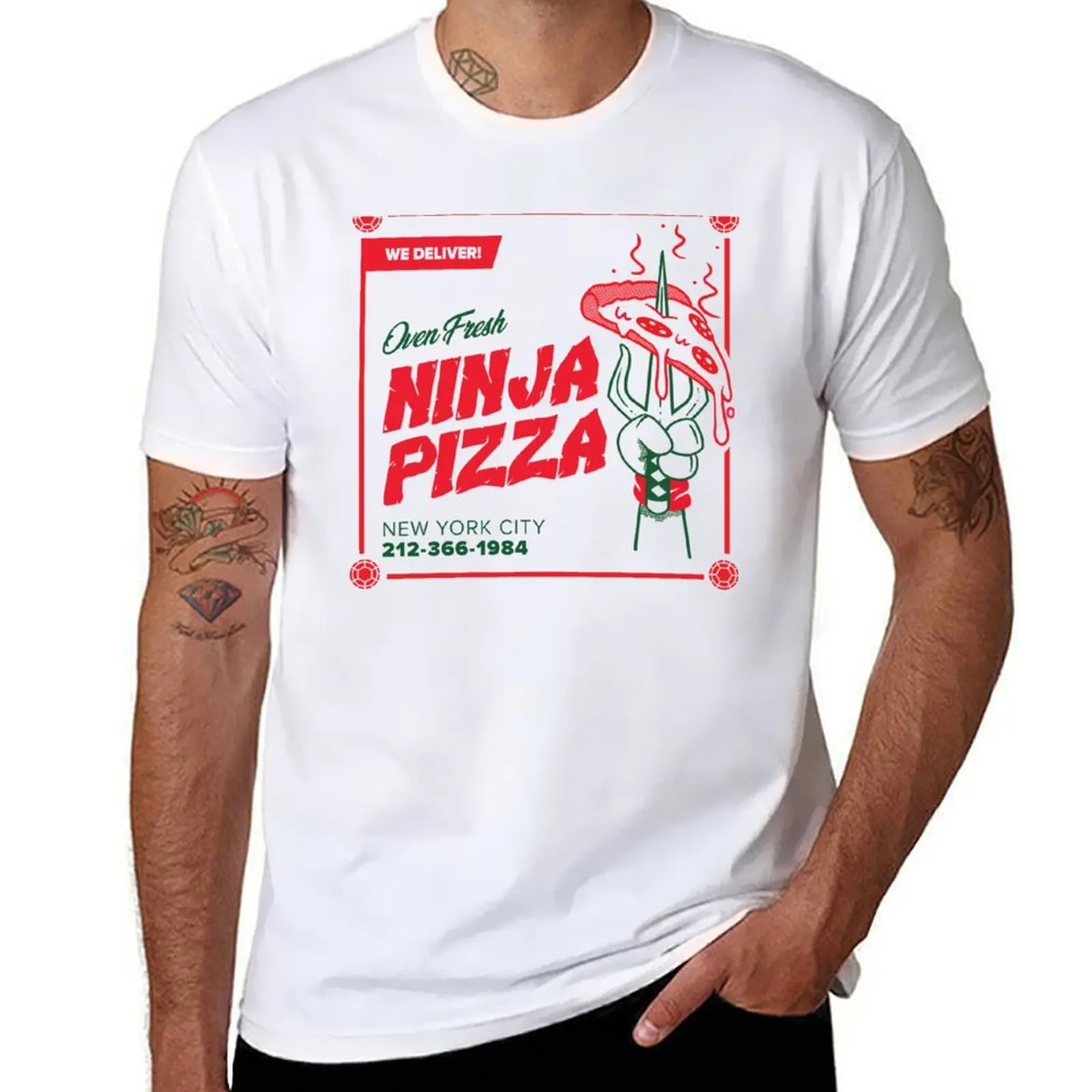 

Pizza Delivery T-Shirt for a boy anime Blouse clothes for men