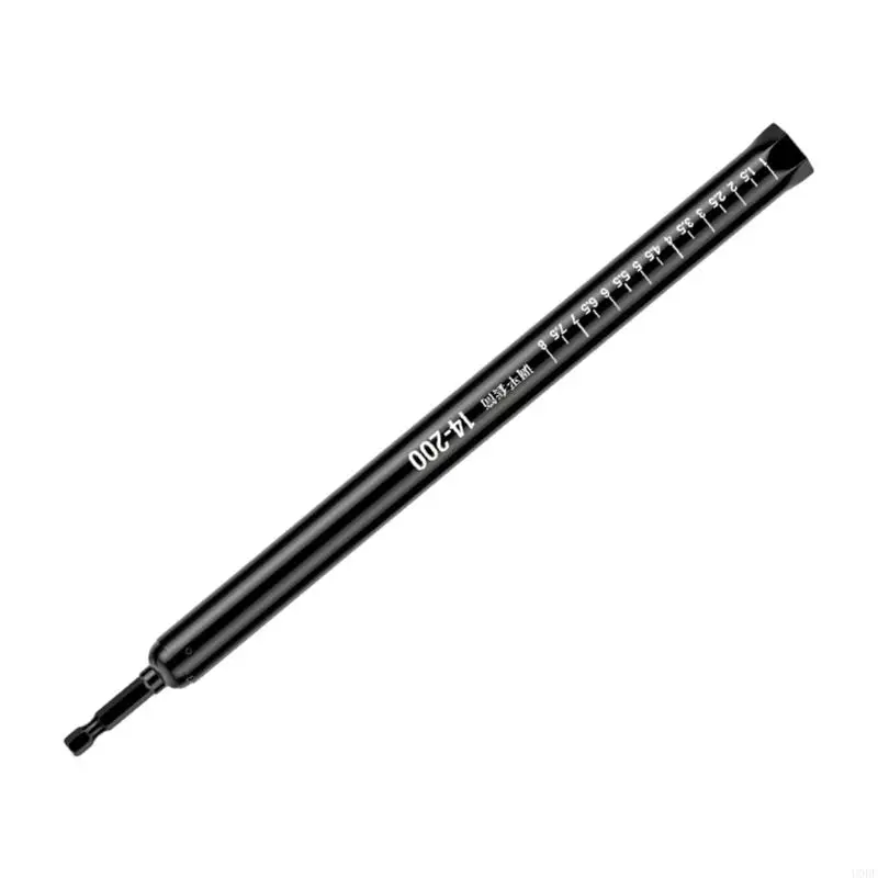   Overhead Ceiling Leveling Tool with Body Scale, 6.35 mm Drive End and Dark Finish for Reference Tasks Indoors Daily