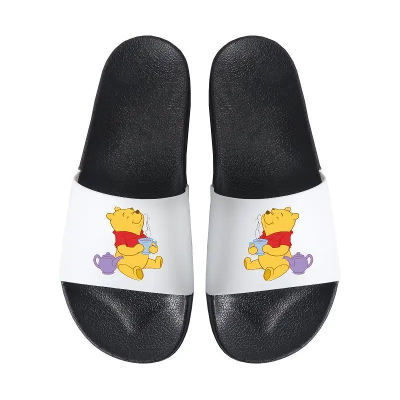 Winnie-Pantoufles d'Niket d'Extérieur pour Homme, Chaussures de Personnalité Créatives, Couple, Parent-enfant, Dessin Animé Mignon, OChaînes, Été, Automne