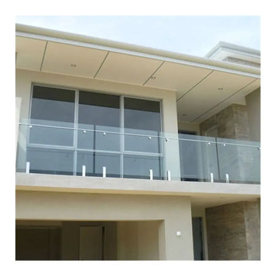 

Glass railing stainless steel balustrade and fence railings