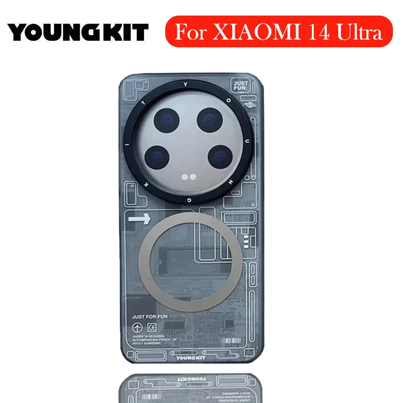 

YOUNGKIT Magnetic Case For Xiaomi 14 Ultra 5g Micro Matte Back Cover Shell