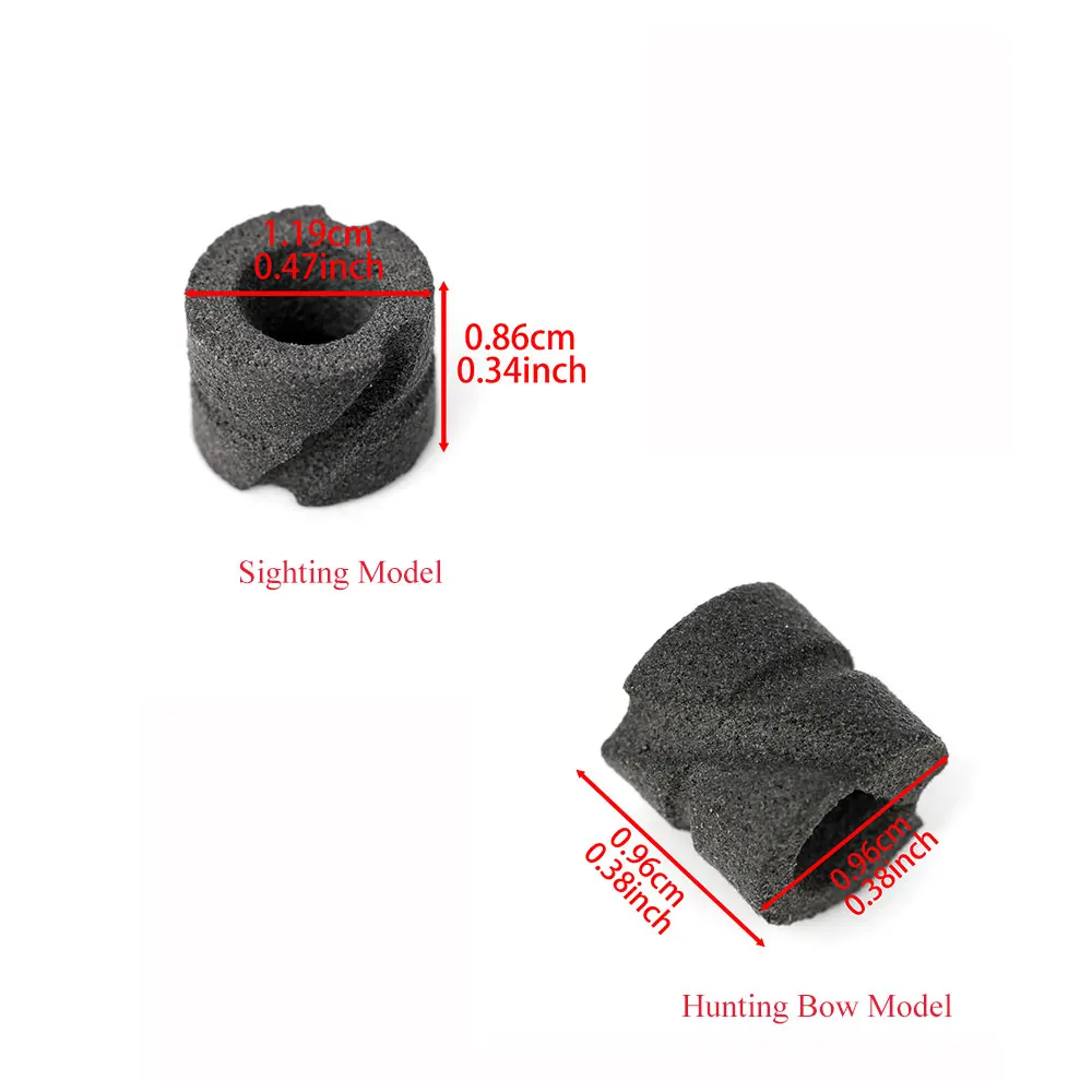 Archery Peep Sight Nylon Sighting Model/Hunting Bow Model Black Different Size Compound Bow Hunting Shooting Bow Accessories