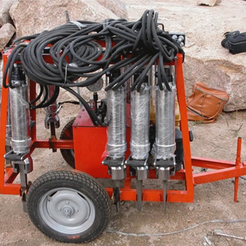 Manual Rock Core Splitter Hydraulic Stone Splitter Cracking Machine for Sale