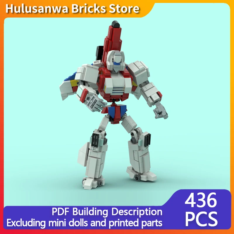 

Популярная киномодель MOC, строительные кирпичи, летающий мех среднего размера, модульные технологии, подарки, праздник, сборка, детские игрушки, костюм