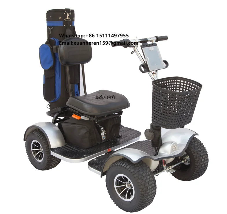 

Golf Cart 4 Wheel Powerful 48V Motor With Steering Affordable And Easy to Drive On All Terrains