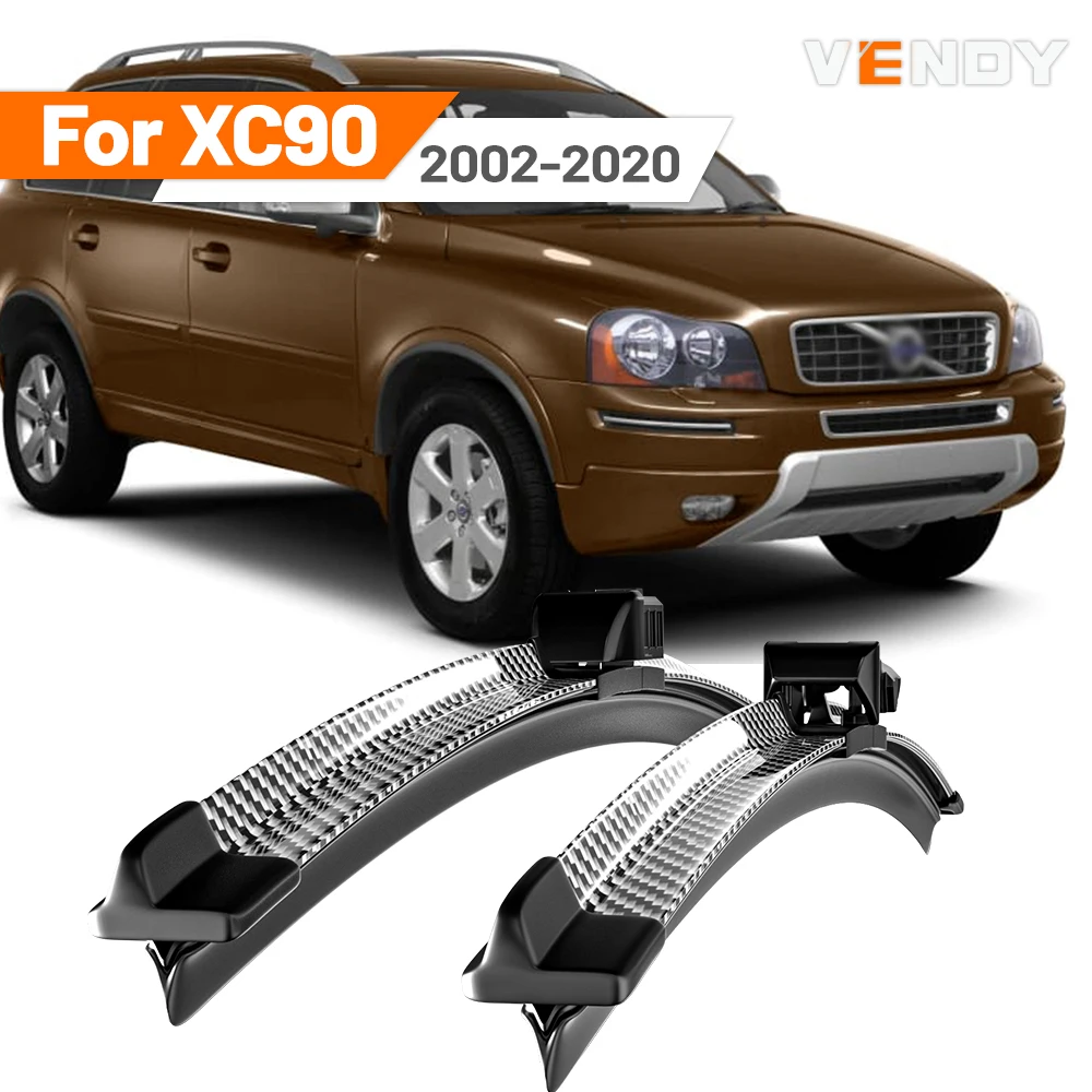 

Для Volvo XC90 MK1 MK2 2002-2020 2003 2005 2004 2015 2016 2017 2018 2019 2 шт. щетки стеклоочистителя переднего стекла дворники