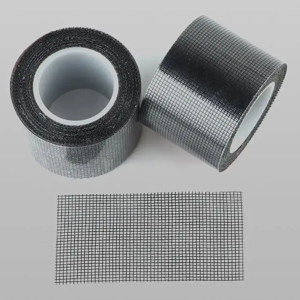 1Roll Fly Window Screen Repair Tape Anti-mosquito Anti-Insect Hole Patch Stickers Strong Self-adhesive Mesh Net Repair Tapes