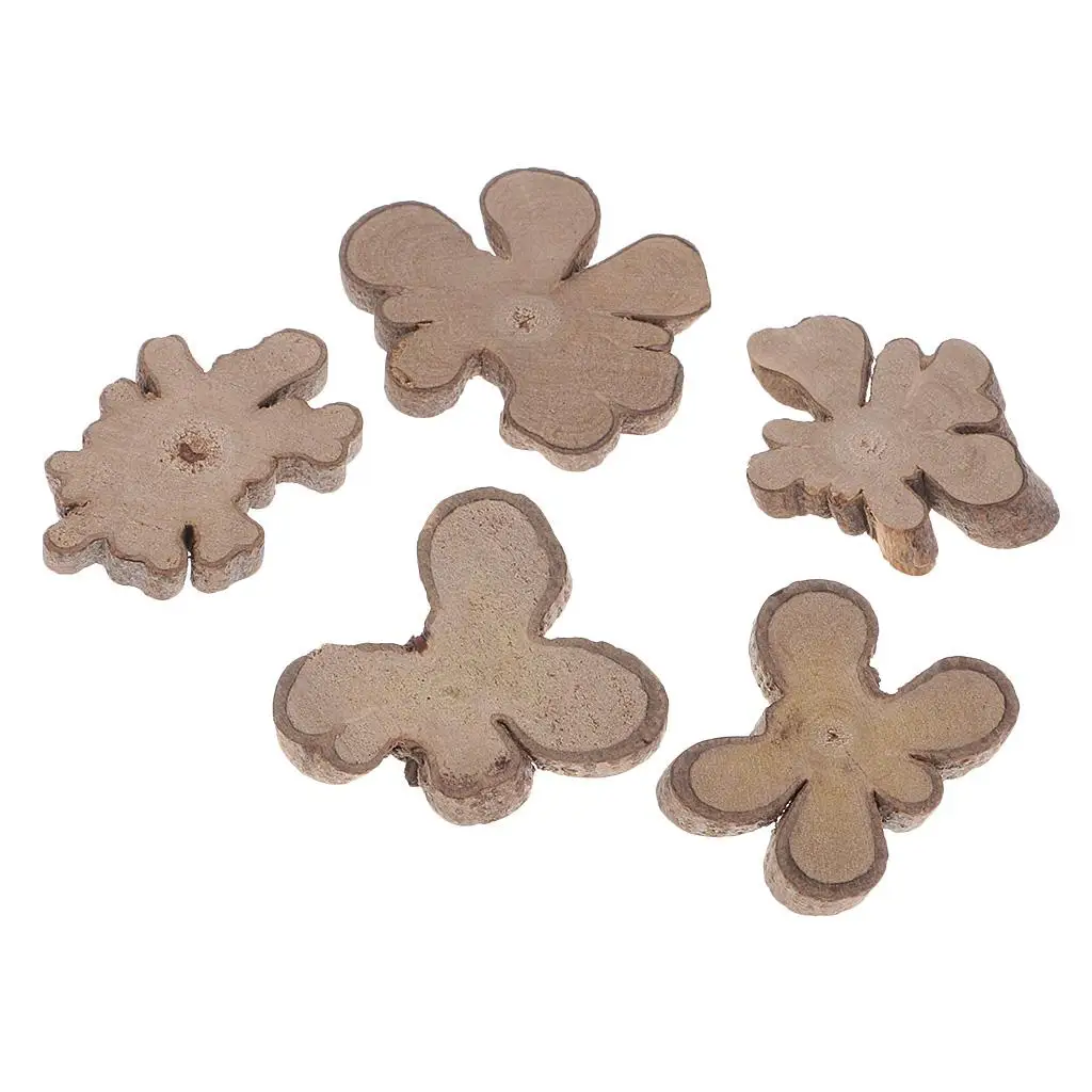 Irregular Log Slices Unfinished Wood for Versatile Blocks of Wood Crafts and Woodland Wedding Centerpieces
