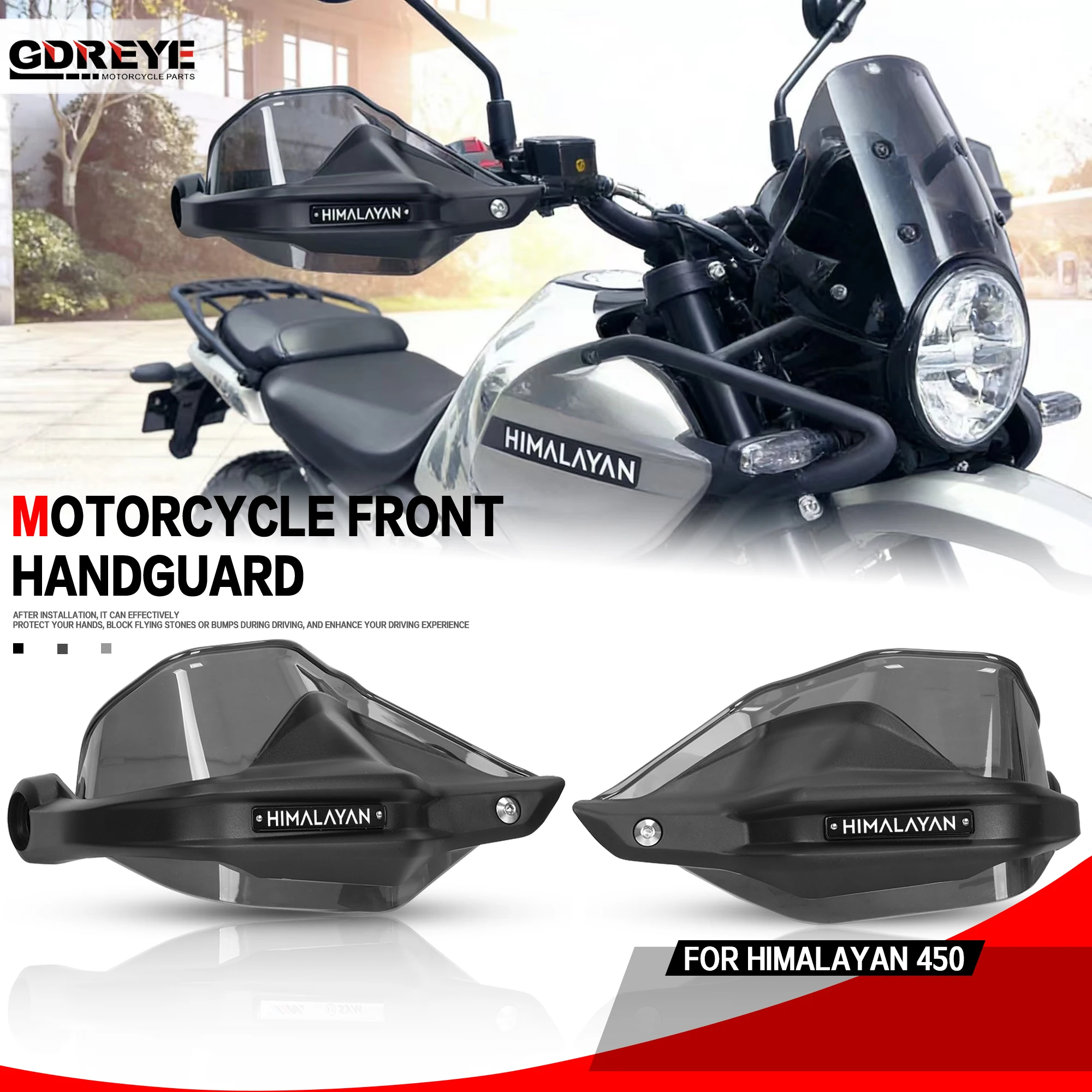 

For Royal Enfield Himalayan 450 Motorcycle Himalayan450 Handguards Handlebar Guards Windshiel Protective Cover Lever Protector