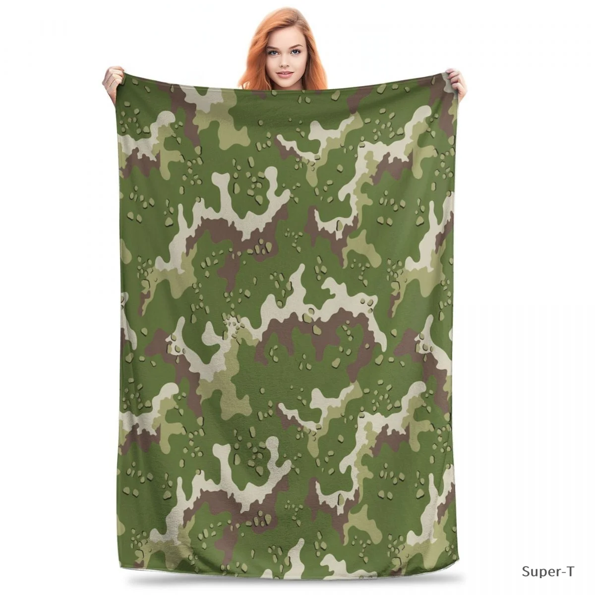 

Military Green Print Premium Flannel Blanket Soft Warm Throw Blankets For Chair Sofa Bed Travel Bedspread Sofas Cover Tapestry