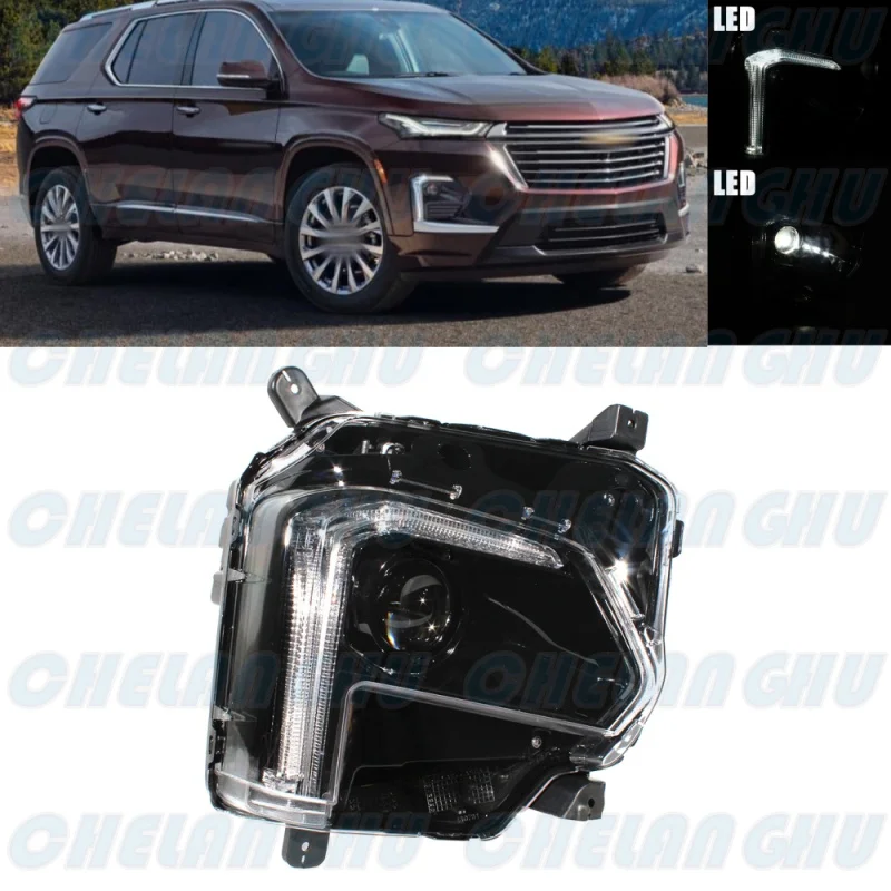 

Headlight For Chevrolet Traverse 2022 2023 Right Side Front LED DRL Daytime Running Light car accessories 85596376