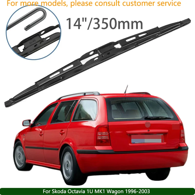 

For Skoda Octavia 1U MK1 Wagon 1996-2003 Car Accessories 14" Rear Windshield Windscreen Washer Wiper Blade