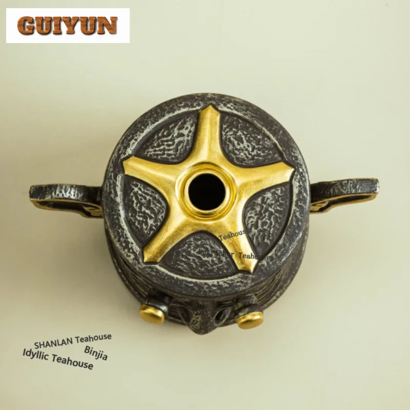 Sanxingdui Mask Incense Holder Zen Garden Incense Burners Consecrate Scented Aromatic Candles Censer Tea Services Decoration