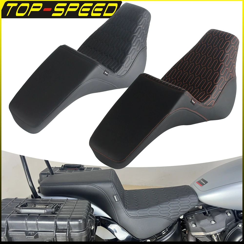 

NEW Two UP Seat Cushion For Harley Softail Standard FXST 2020-24 Street Bob 114 FXBBS 2021-24 Heritage Classic 114 FLHCS 2018-24