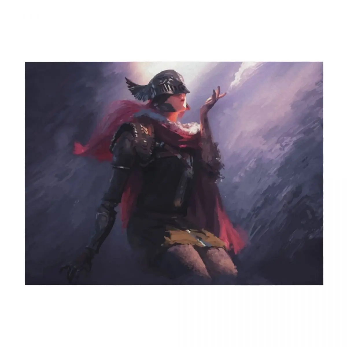 

Malenia, blade of Miquella Throw Blanket Shaggy blankets ands Bed Cute Blankets