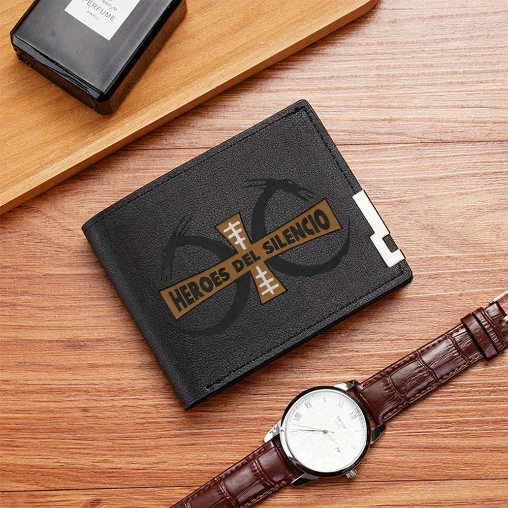 Cross and dragons,with text design Men's Wallet Printing Design Simple Modern Stylish Business Father's Boyfriend's Christmas Lo