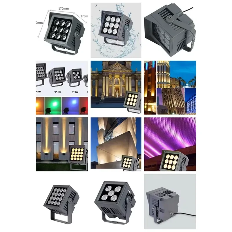 High Quality IP65 Aluminum Body LED Flood Lights COB Chip Waterproof Outdoor Spotlight for Garden Road Wall Park for Factory