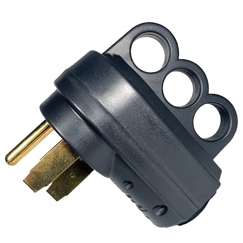 Nema 14-50P 14-50R 50Amp RV Plug Heavy Duty RV EV Wymienne gniazdo męskie/żeńskie z ergonomicznym uchwytem 125V/250V dla kampera