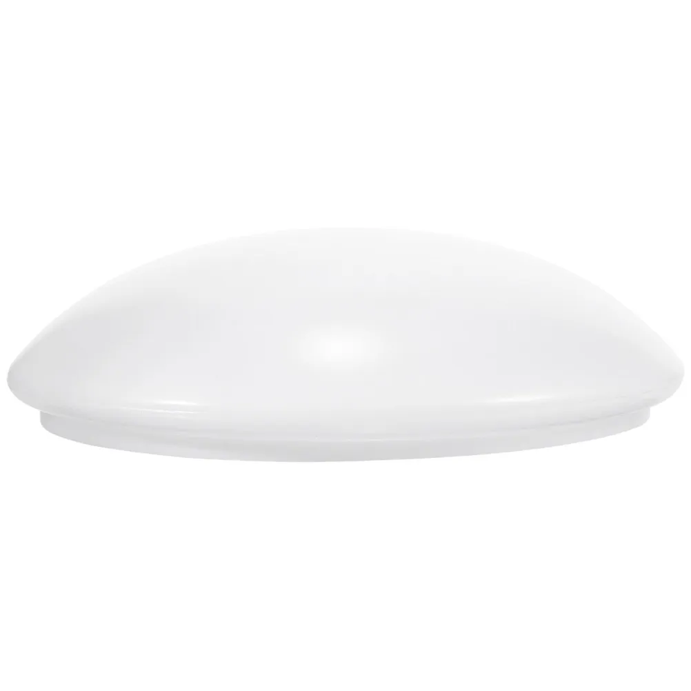 Minimalist Round Ceiling Lamp Cover Premium Plastic Light Shade for Bedroom Kitchen Bathroom Balcony Ceiling Fixture Replacement