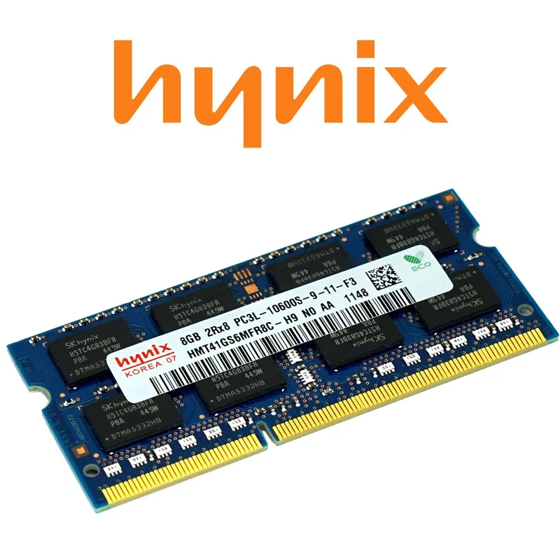 Hynix DDR3 DDR3L 8GB 4GB PC3L PC3 1.5V 1.35V 1066Mhz 1333Mhz 1600Mhz 8500S 10600S 12800S so-dimm Laptop RAM memory notebook