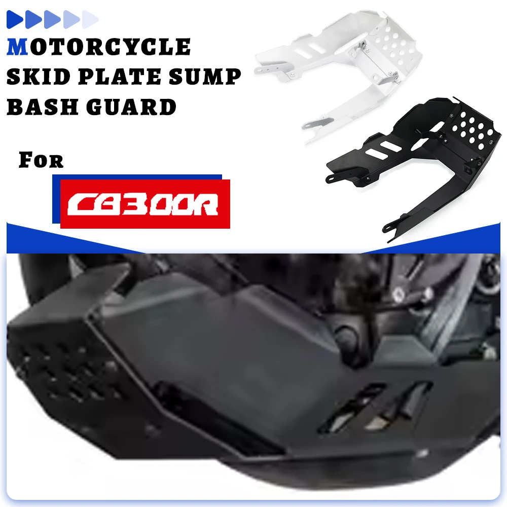 

For HONDA CB300R NEO SPORTS CAFE 2018-2019-2020-2021-2022-2023-2024 Engine Skidplate and Generator cover engine Cover Guard Set