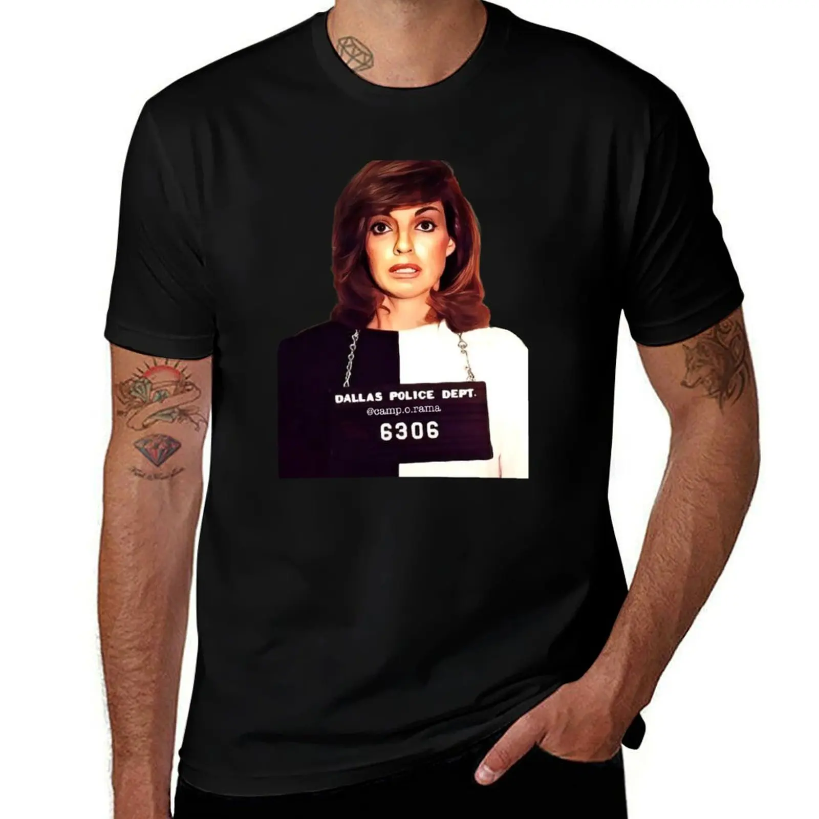 Sue Ellen Ewing T-Shirt summer top football t shirt mens t shirts casual stylish