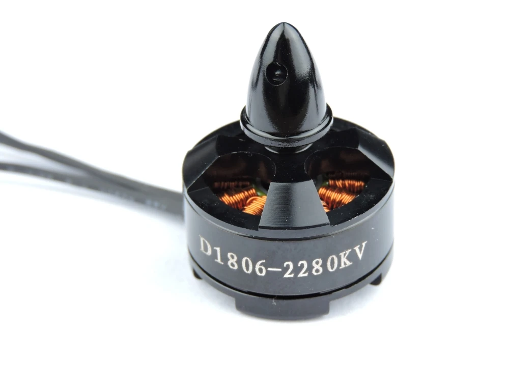 Hohe Qualität Quadcopter Flugzeug Propeller Bürstenlosen Motor D1806 2280 KV CW CCW Für Racing Drone FPV RC QAV260 250 Zubehör – Detail 10
