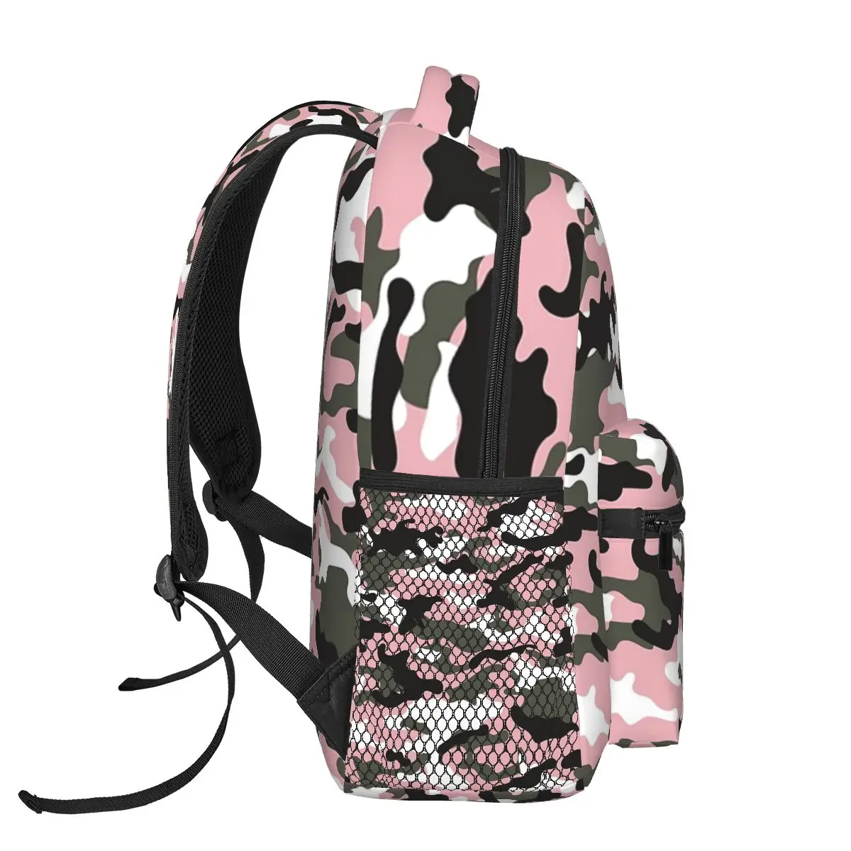 Różowy wojskowy wzór moro dziewczyny tekstura Squad plecaki chłopcy dziewczęta Bookbag studenci torby szkolne plecak dziecięcy torba na ramię