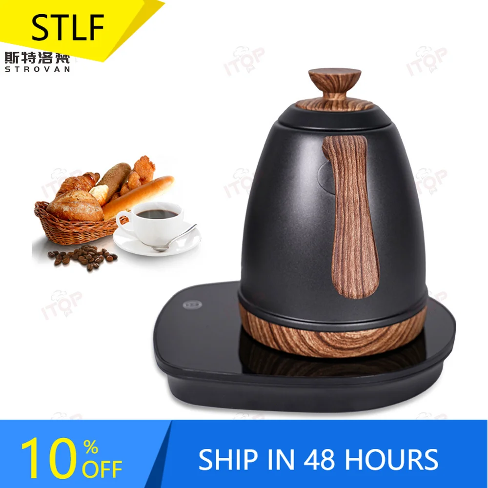 

STLF JW Pour Over Drip Coffee Tea Gooseneck Kettle Stainless Steel Stovetop Coffee Pot for Home Kettle