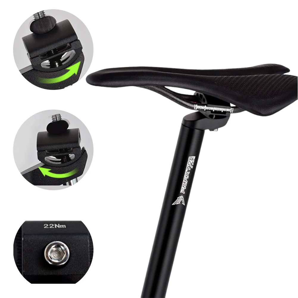 

Bike Seat Post Adjustable Angle Bike Seatpost Replacement Aluminum Alloy Bicycle Seat Tube Bike Seat Post Tube MTB Accessories