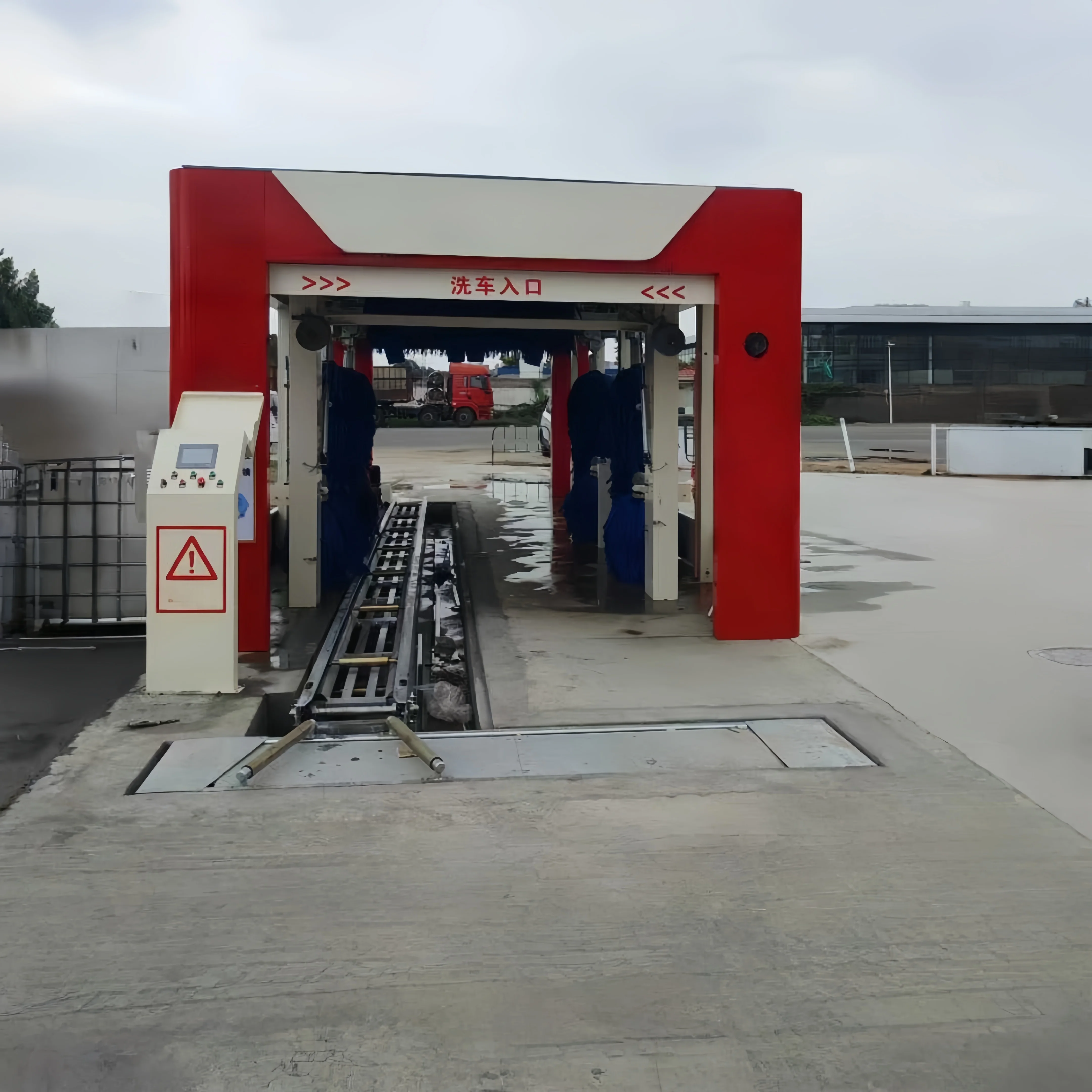 عملية متعددة الوظائف نفق التنظيف الاستثنائي غسالة السيارات الأوتوماتيكية بالكامل #5