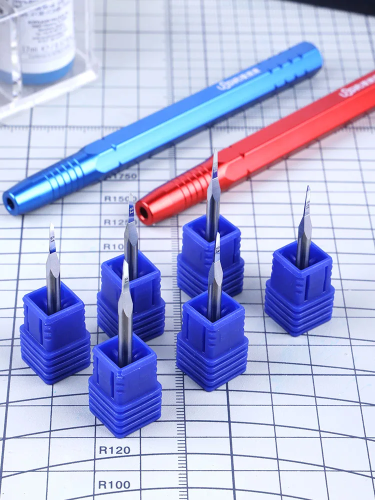Ustar UA90950 Tungsten Steel Cutter Alloy Handle Set for Gundam Mecha Model Precise Cutting Trimming Craft Tools